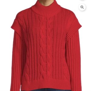 Mock neck sweater